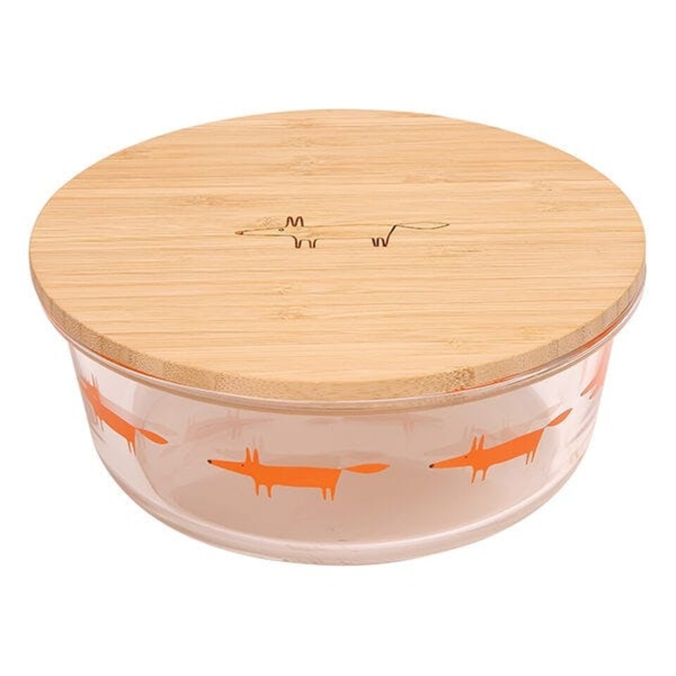 image 1 of Scion Living Mr Fox Large Round Glass Storage Dish