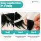 image 6 of Trimming Shop 2M Rooster Hackle Feather Fringe Trim for Creative Projects