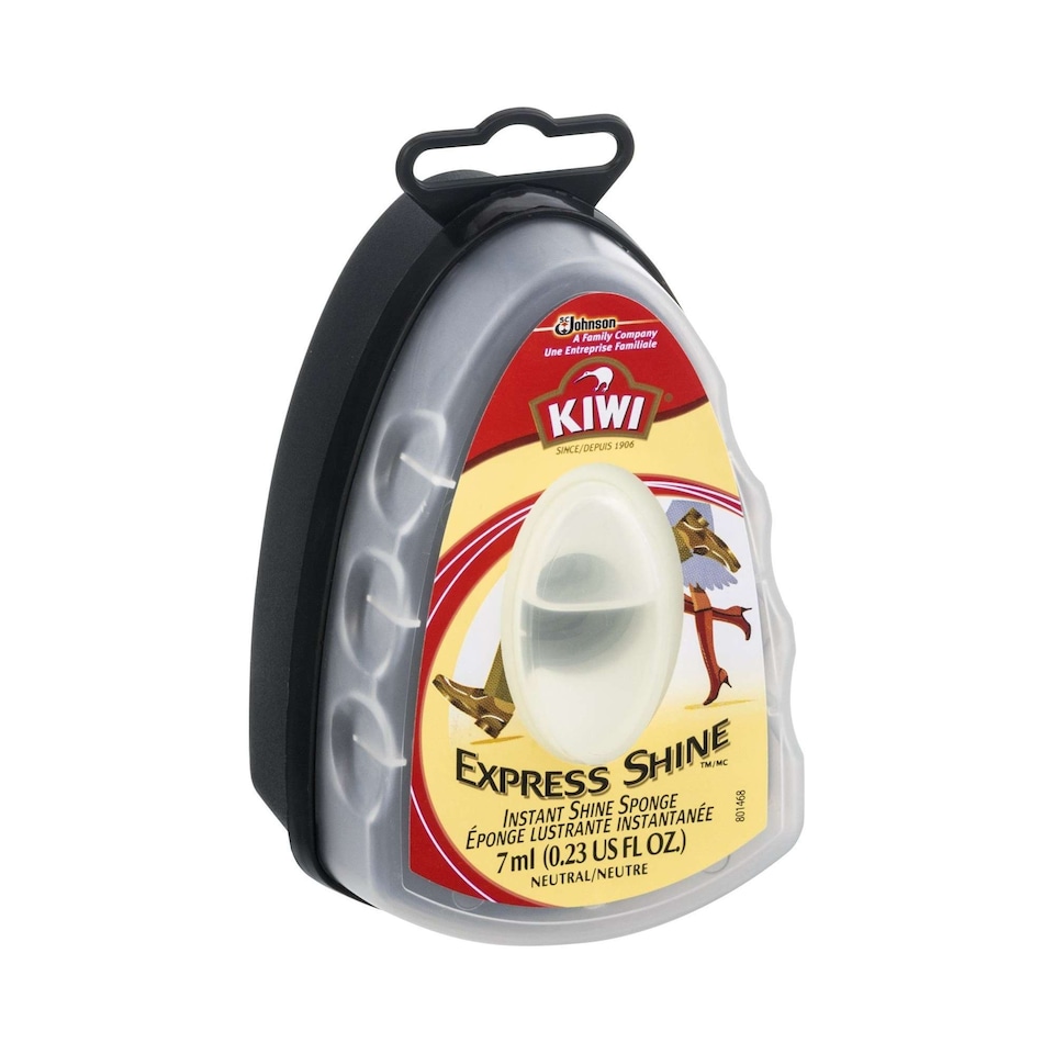 image 1 of Kiwi Express Shine Sponge - Instant Buff-Free Gloss for Smooth Leather