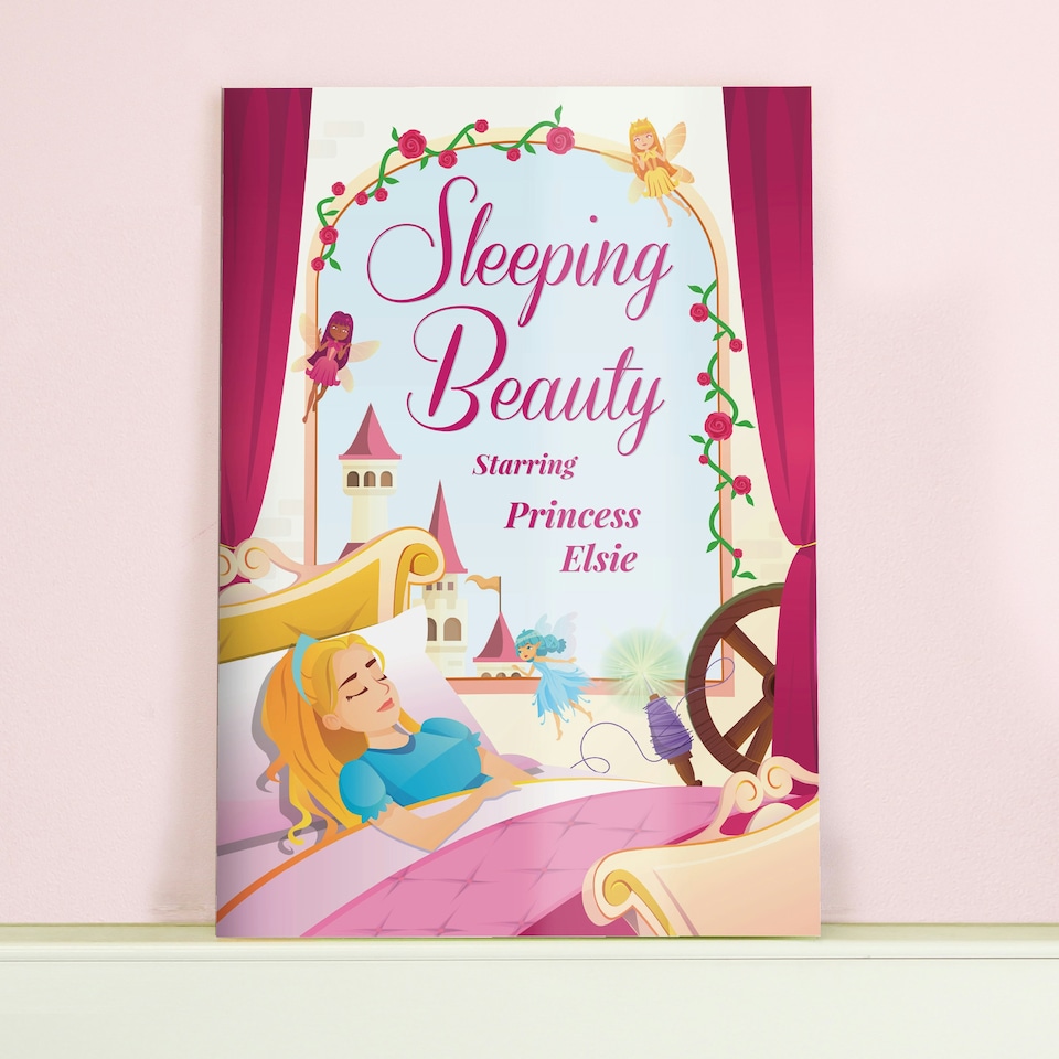 image 1 of Personalised Sleeping Beauty Story Book
