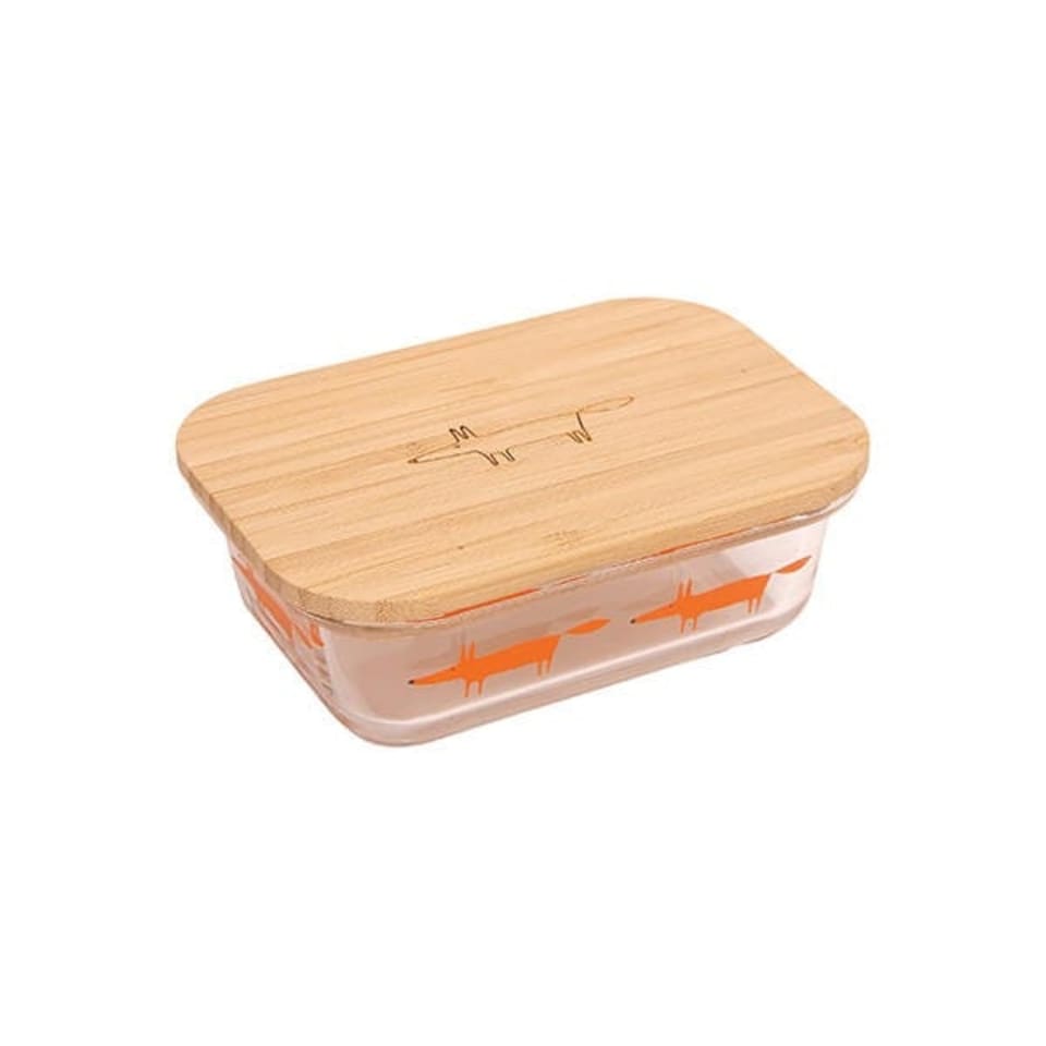 image 1 of Scion Living Mr Fox Mini Rectangular Glass Storage Dish