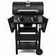 image 5 of Outdoor 2 Burner Steel Gas BBQ Grill Side Shelves Rack Bottle Opener & Regulator Kit