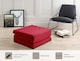 image 2 of Kids Futon Mattress 152 x 51cm | Foldable Floor Bed for Sleepovers