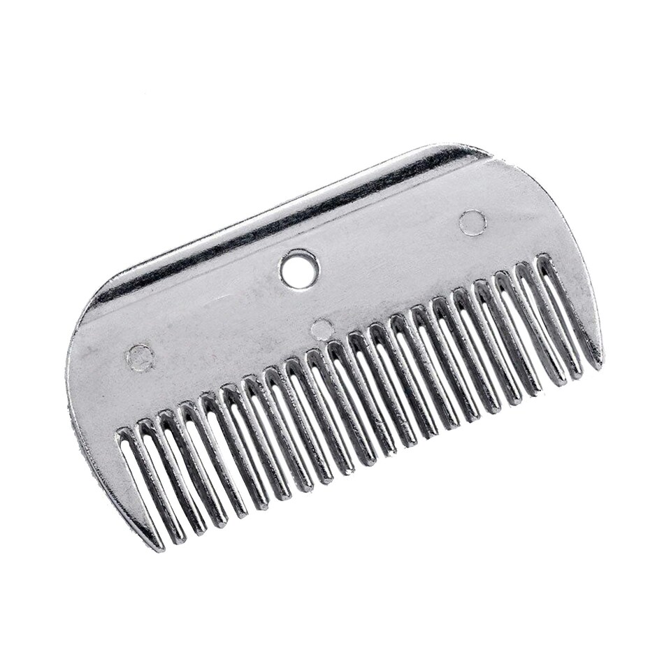 Lincoln Aluminium Mane Comb - Aluminium - One Size