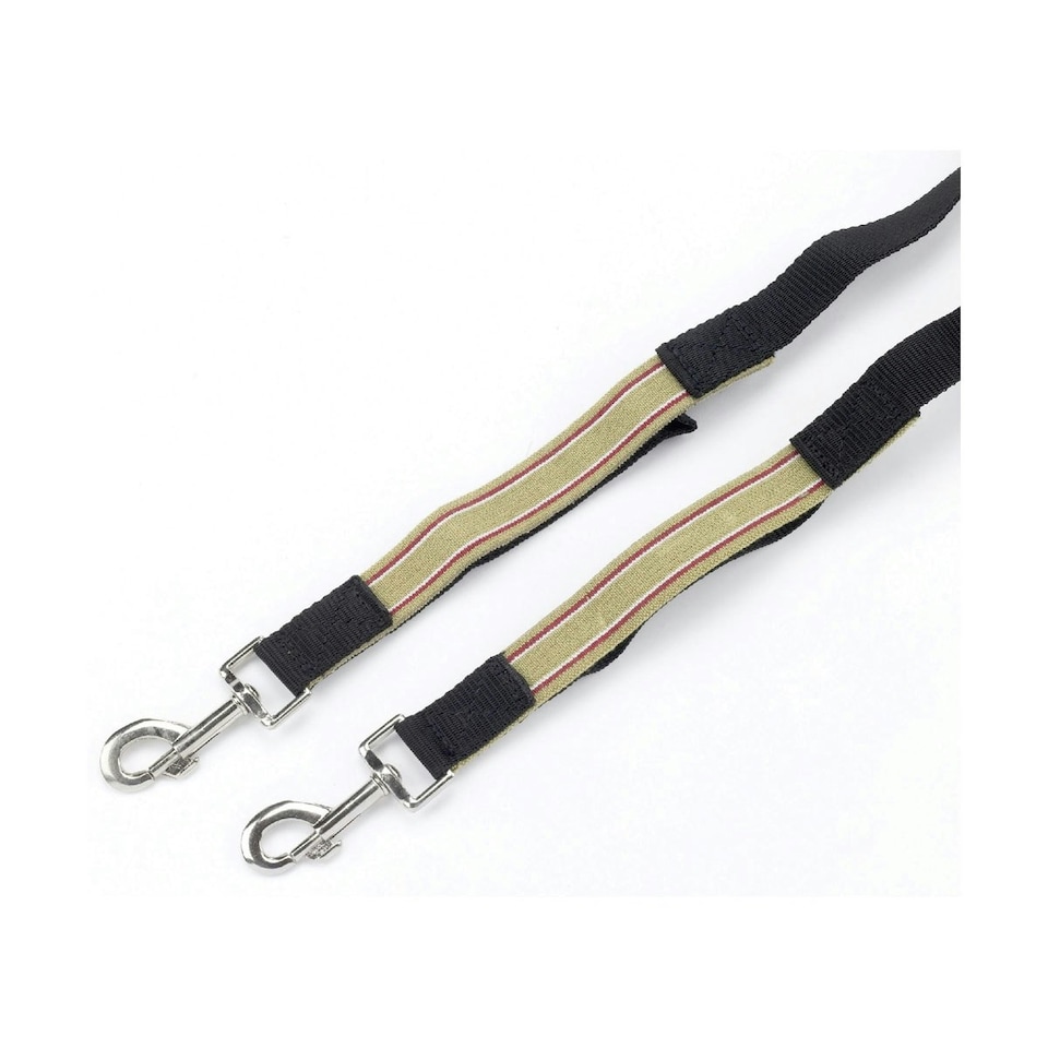 Hy Elasticated Side Reins - Black - One Size