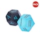 image 1 of Fitness Mad 12 Sided Fitness Dice (Pack of 2) - Blue/Black - One Size