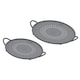 image 1 of Splatter Guard Silicone 2pc Set Ø 26 & 30cm Grey