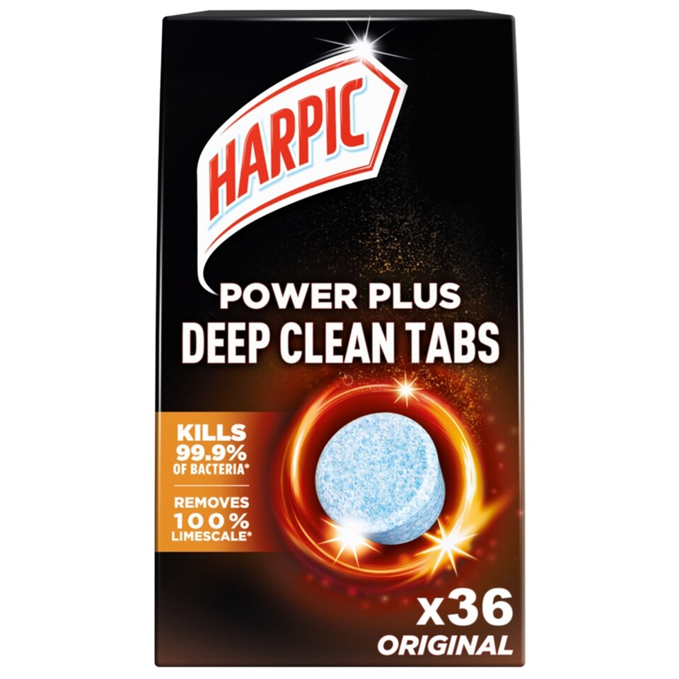 image 1 of 36 x Harpic Power Plus Deep Cleaning Toilet Tablets Original Bulk Buy Tabs