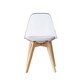 image 6 of Dining Chair DKD Home Decor Grey Wood Polycarbonate 54 x 47 x 81 cm Grey