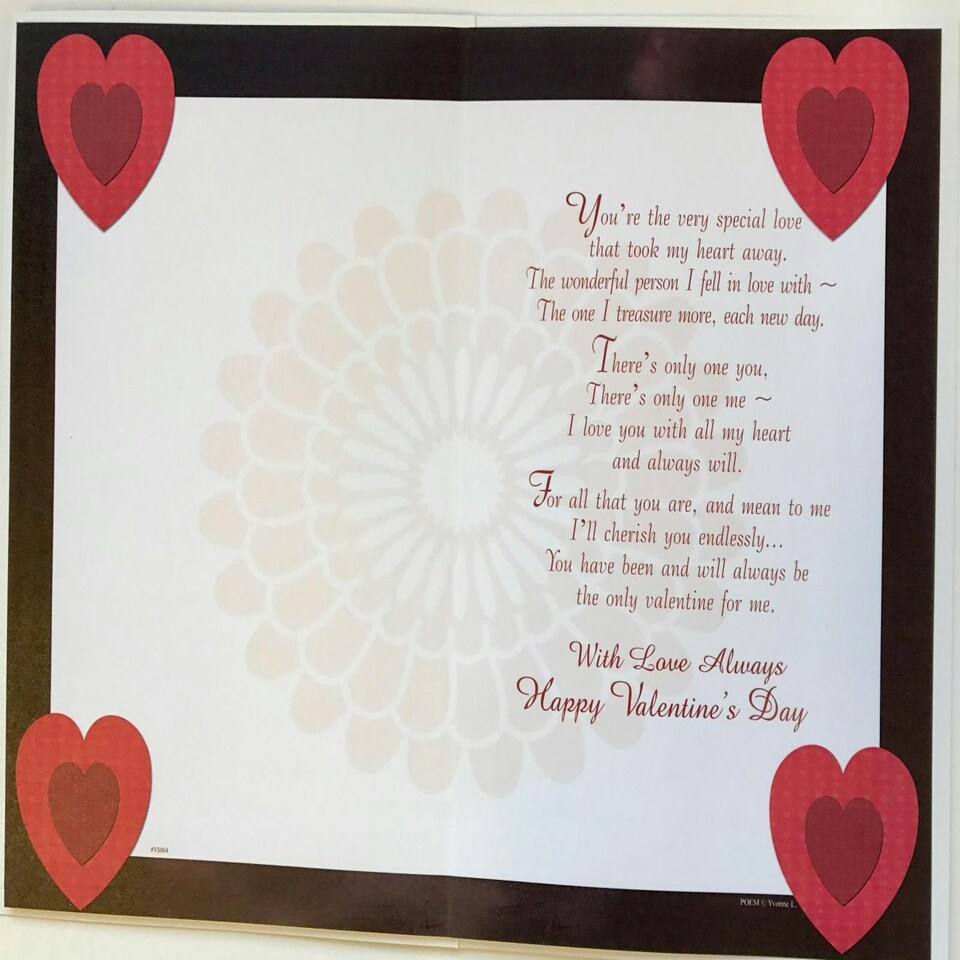 image 1 of I Love you on Valentine's Day card