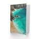 image 2 of Waves Surfing Turquoise Sea Shore Coast Him Her Birthday Card