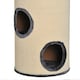 image 6 of PawHut Cat Scratching Barrel Sisal Activity Center Condo, 70cm, Beige Grey