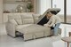 image 8 of Grey Chenille Fabric 2C1 Corner Sofabed with Storage ARCHIE