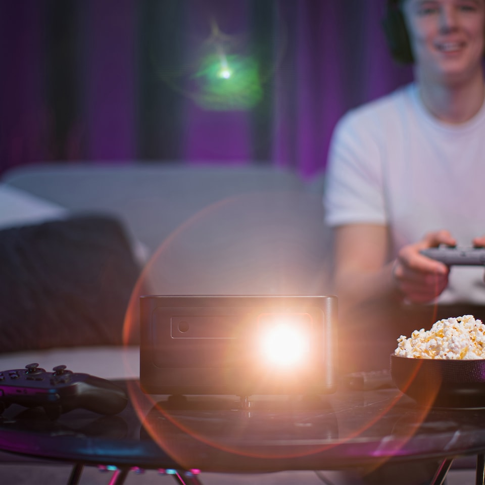 image 1 of Philips GamePix 900 Projector Black- 120", 240 Hz, 3x Gaming Modes, Home Cimema