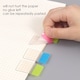 image 8 of Pack of 45 PET Sticky Index Page Markers 25 x 38mm