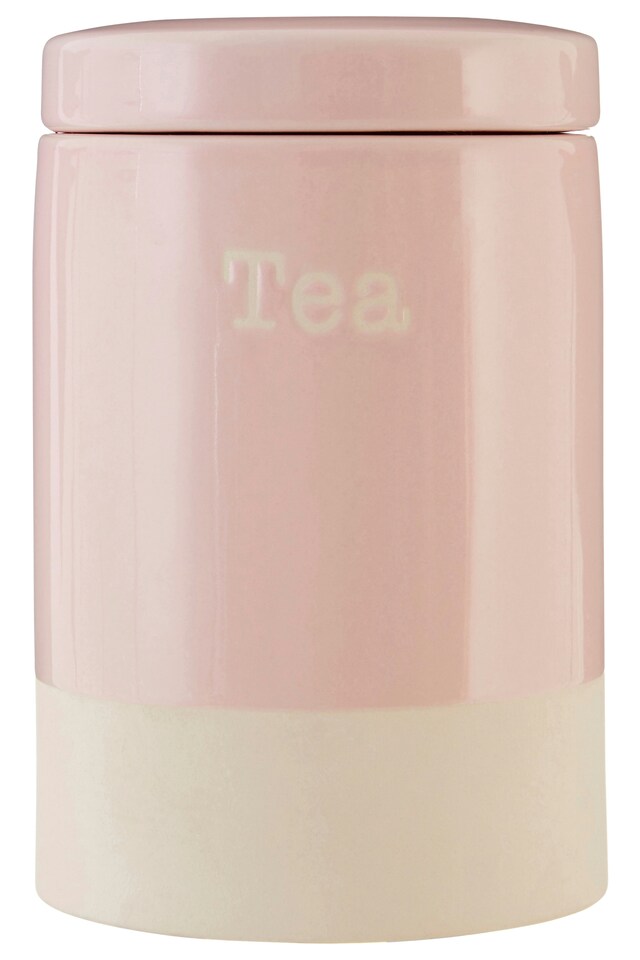 image 1 of Maison by Premier Jura Pink Tea Canister
