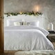image 1 of furn. Snowflake Tufted 100% Cotton Super King Duvet Cover Set