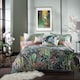 image 1 of Spirit of Kyoto Duvet Cover Set Cotton Japanese-Inspired Print, 200 Thread Count | Multi | King