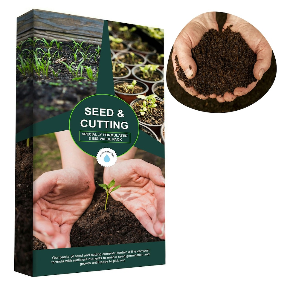 image 1 of 1 x 20 Litre Seed Sowing, Cutting & Planting Compost Bags Ideal For Potting or Re-Portting
