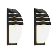 Outdoor Black Wall Light Waterproof IP65 LED Warm Light 12W