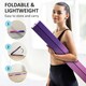 image 3 of SPORTNOW 7.7FT Folding Gymnastics Balance Beam with Anti-Slip Base, Purple