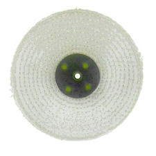 Coarse Sisal Fast Cut Buffing Polishing Mop 6" x 0.5" 1 Section 1st Stage Metal