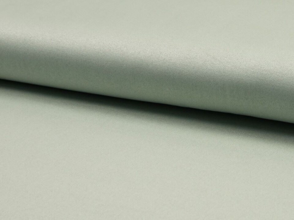 Green Faux Suede Stretch Knit Fabric for Dressmaking, 140cm / 55" Wide - per metre