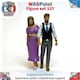 image 1 of Trackside Unpainted Figures Couple Walking  x 2 Scenery Set 117 1:32 Wasp
