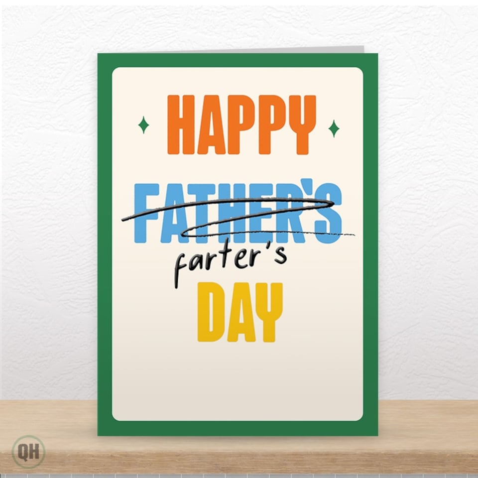 image 1 of Happy Farter's Day - Father's Day Card
