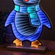 image 9 of 40cm Light up Penguin Infinity Christmas Decoration with Blue and White LEDs