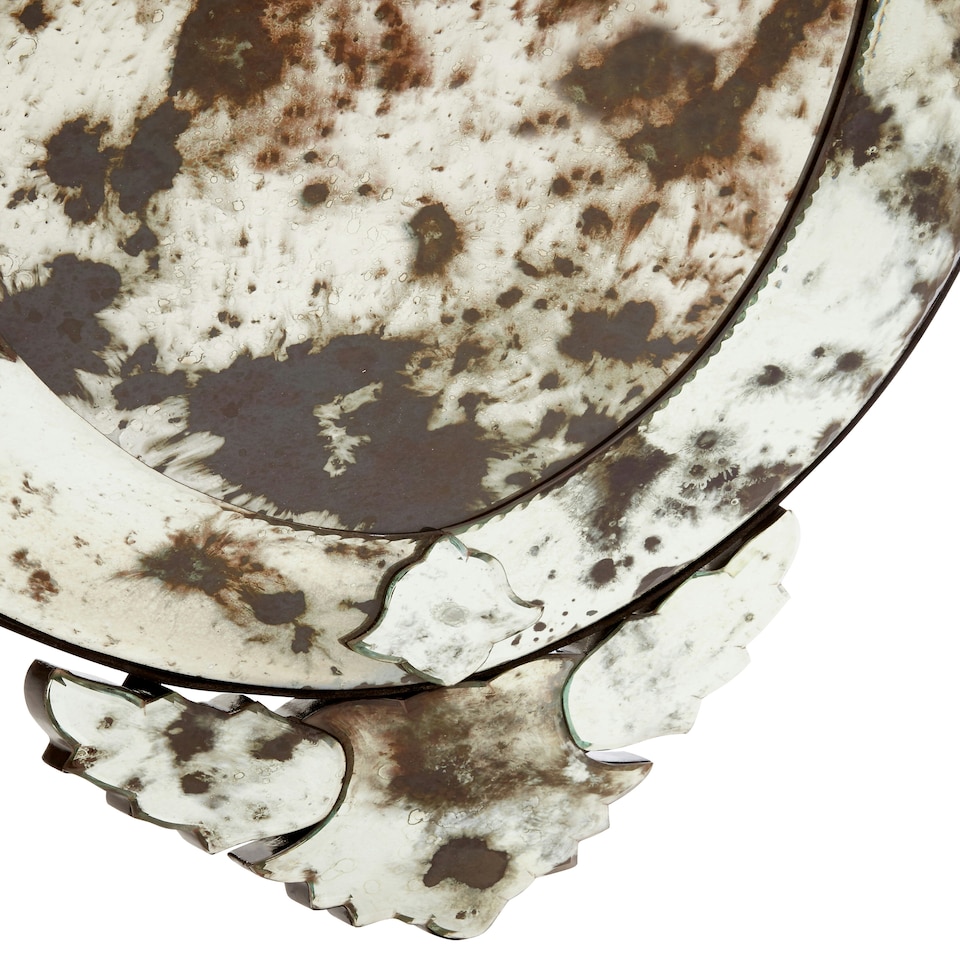 image 1 of Interiors by Premier Wall Mirror with Decorative Crown Multi