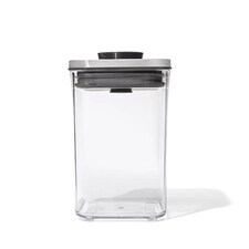 OXO Good Grips Steel POP Small Square Short 1L Storage Container