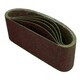 image 6 of 75mm x 457mm 40 Grit Coarse Abrasive Sanding Belt Sander Discs 25 Pack