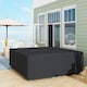image 2 of Outsunny 225x210cm Outdoor Garden Furniture Protective Cover Black | Black | Black | 225cm x 210cm x 70cm
