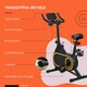 image 8 of SPORTNOW Exercise Bike, Stationary Bike with LCD Display for Home Cardio Workout
