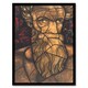 image 1 of Richard Roland Holst Framed Wall Art St Matthew Stained Glass Design Home Décor
