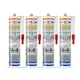 image 1 of Dryzone Anti-Mould Premium Silicone Sealant Clear 310ml x 4 Pack - Low-Odour, Low VOC for Bathroom, Kitchen, Window, Sink