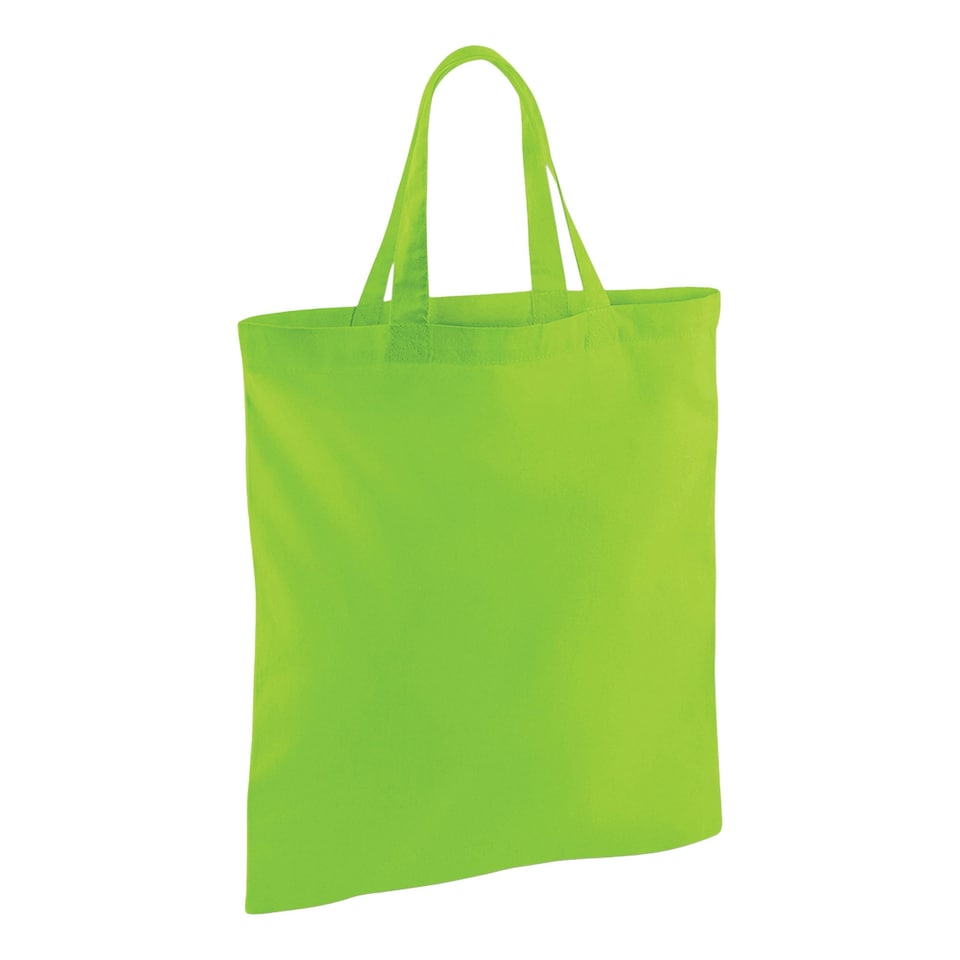image 1 of Westford Mill Short Handle Bag For Life - Lime Green - One Size Green
