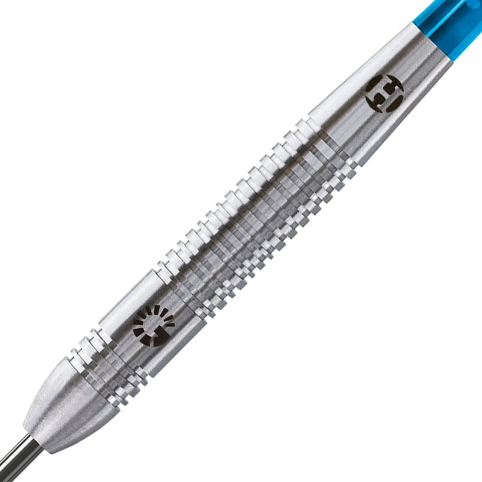 image 1 of Harrows GENESIS Tungsten Steel Tip Darts 21g 22g 23g 24g 25g 26g High Traction Grip, Supergrip Shafts, Marathon Flights (21g)
