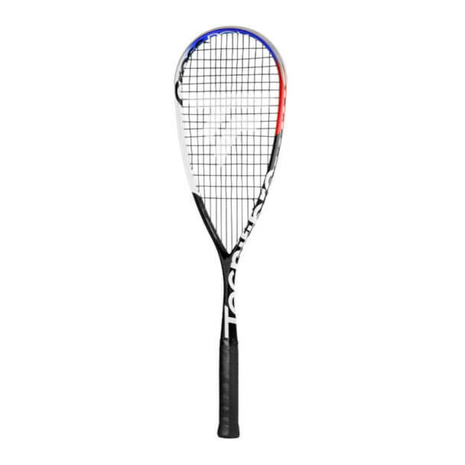 image 1 of Tecnifibre Cross Power Squash Racket, 68 cm, 0.42 kg, 100% Graphite, Pre-strung. | Black | BLACK | 68 cm