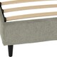 image 3 of Amelia 4ft 6in Velvet Bed Grey | Dark Grey