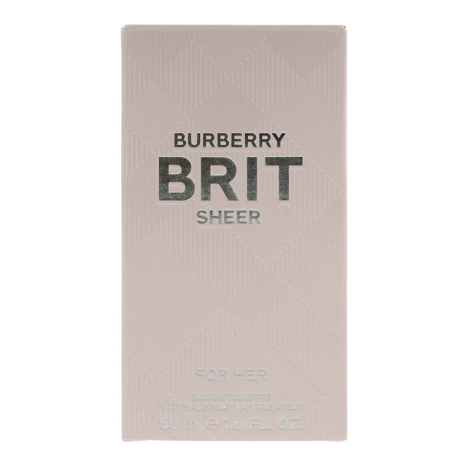 image 1 of Burberry Brit Sheer Eau De Toilette 50ml
