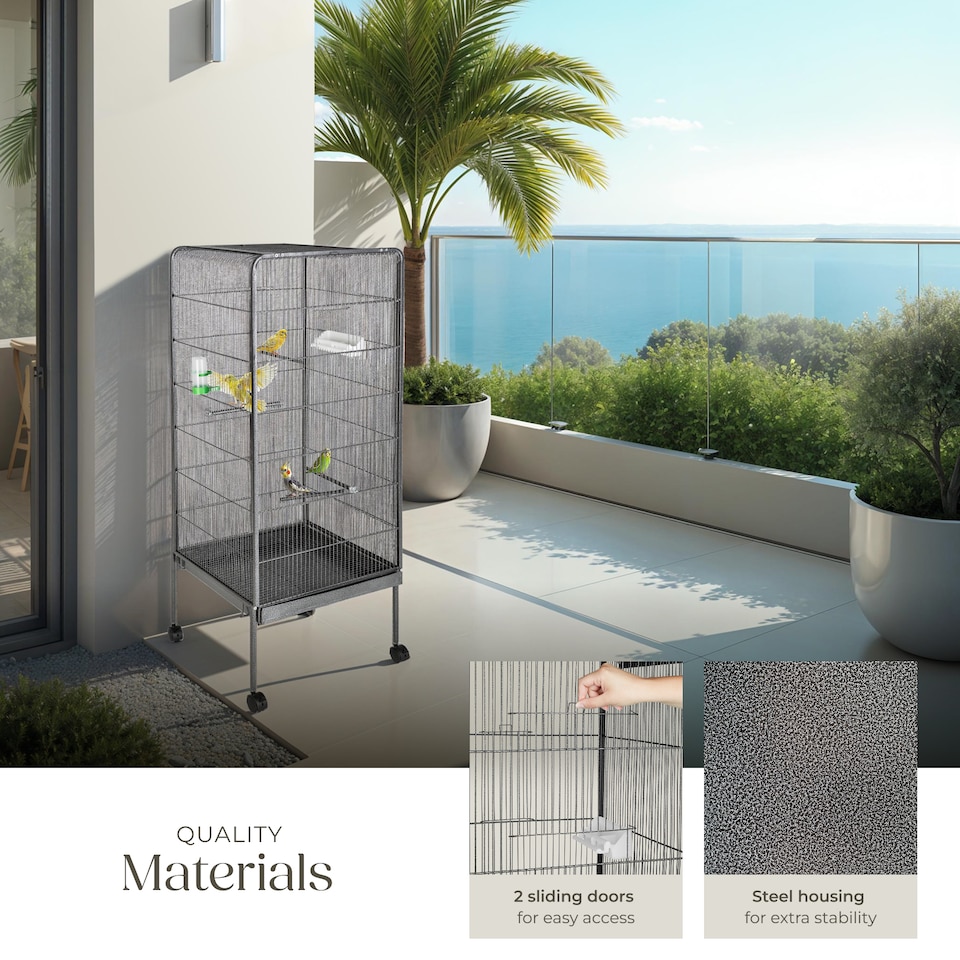 image 1 of Bird Cage - bird aviary, 146 cm tall