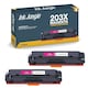 image 2 of 2x Compatible HP 203X Magenta Toner Cartridges Pink