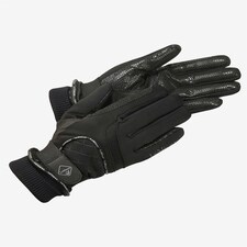 LeMieux Waterproof Lite Gloves Black | Large