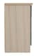 image 4 of Nevada 3 Drawer Chest - L40 x W81 x H70.5 cm - Grey Gloss/Light Oak Effect Veneer
