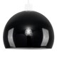 image 4 of ValueLights Retro Black Arco Style Dome Ceiling Pendant Light Shade