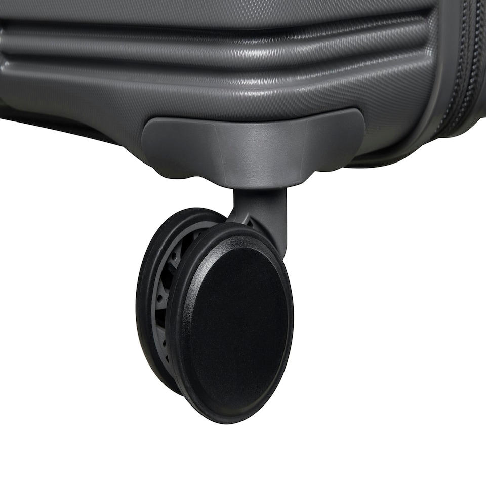 image 1 of IT Luggage Jumbo Charcoal Large Suitcase with TSA Lock Grey | Large