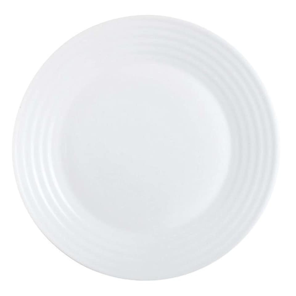 image 1 of Luminarc Harena Dinner Plate - White - 25 x 2.3 x 25cm