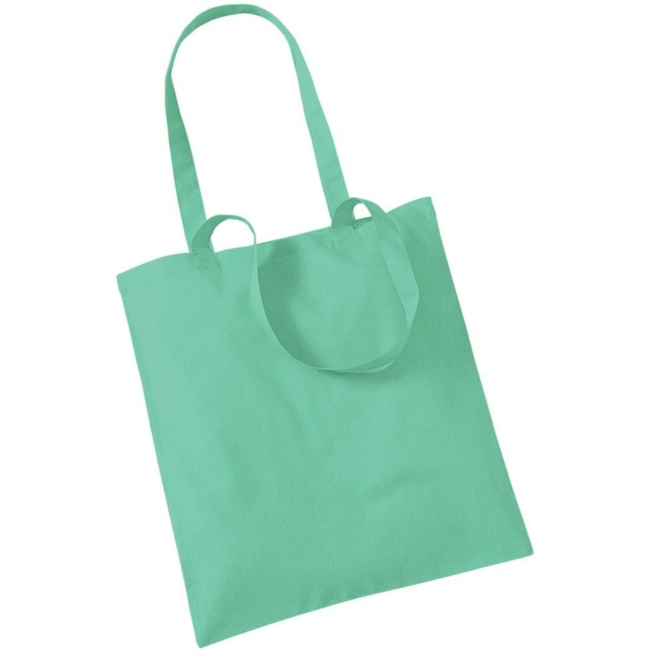 image 1 of Westford Mill Bag For Life Long Handle Tote Bag - Mint - One Size | Green